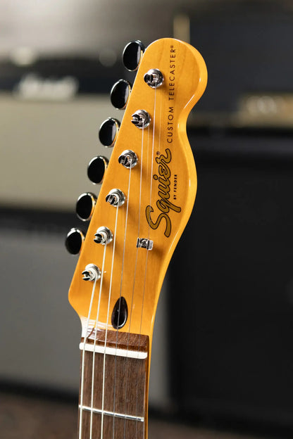 Squier Classic Vibe Custom Telecaster SH with Bigsby Electric Guitar - Aztec Gold
