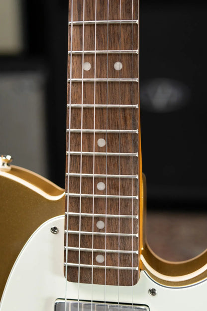 Squier Classic Vibe Custom Telecaster SH with Bigsby Electric Guitar - Aztec Gold