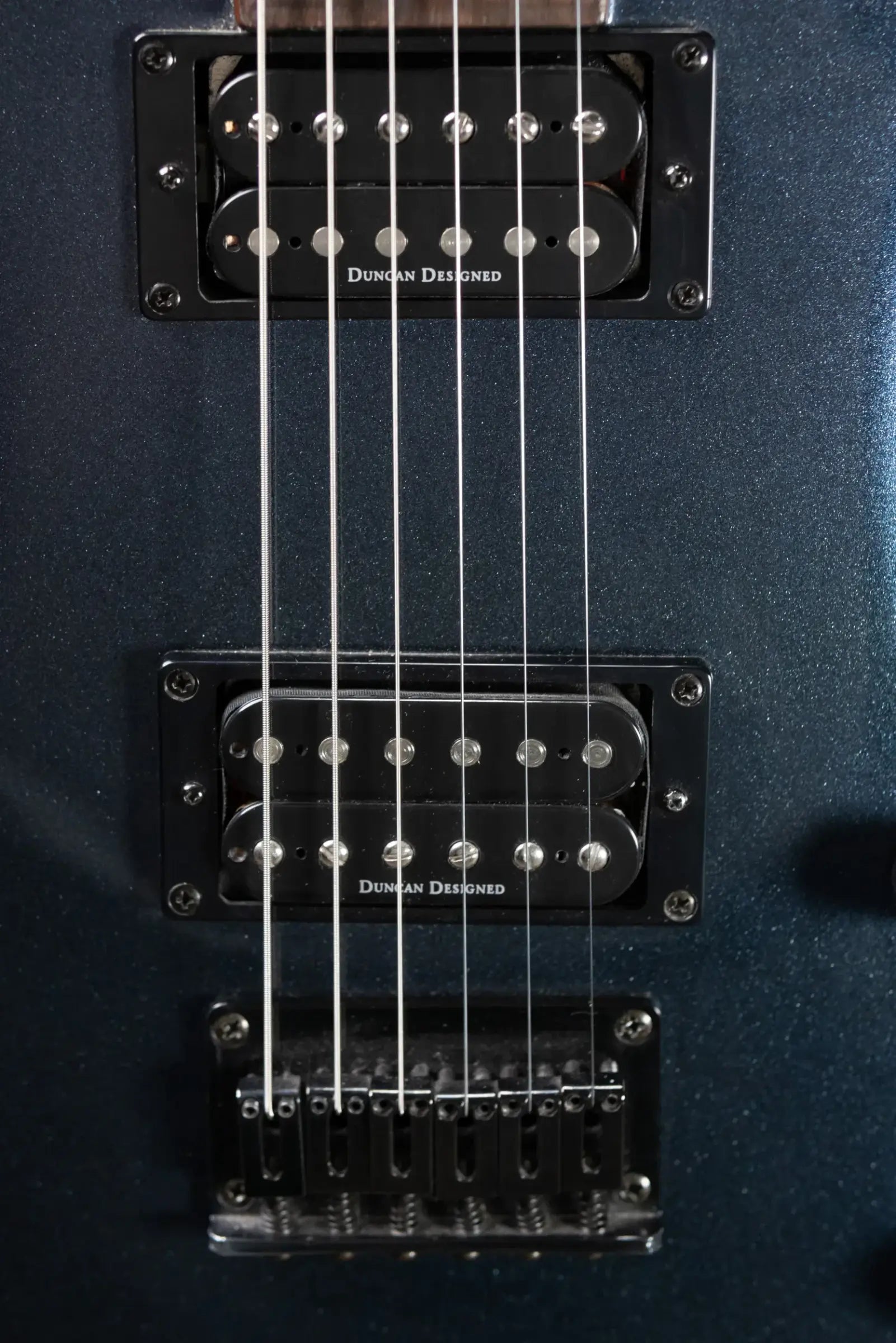 Squier Double Fat Telecaster Electric Guitar - Atlantic Blue Metallic - Used