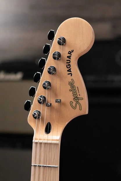 Squier FSR Affinity Jaguar Electric Guitar Maple Fingerboard - Graffiti Yellow
