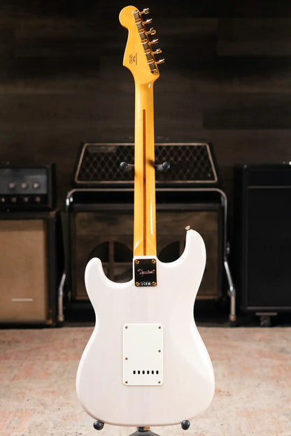 Squier FSR Classic Vibe '50s Stratocaster Electric Guitar - White Blonde, Gold Hardware