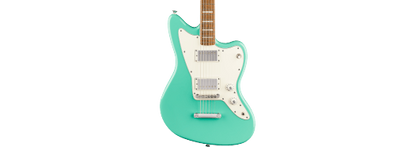 Squier Paranormal Baritone Jazzmaster HH Electric Guitar - Sea Foam Green