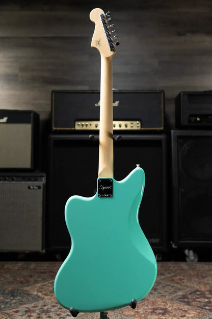 Squier Paranormal Baritone Jazzmaster HH Electric Guitar - Sea Foam Green