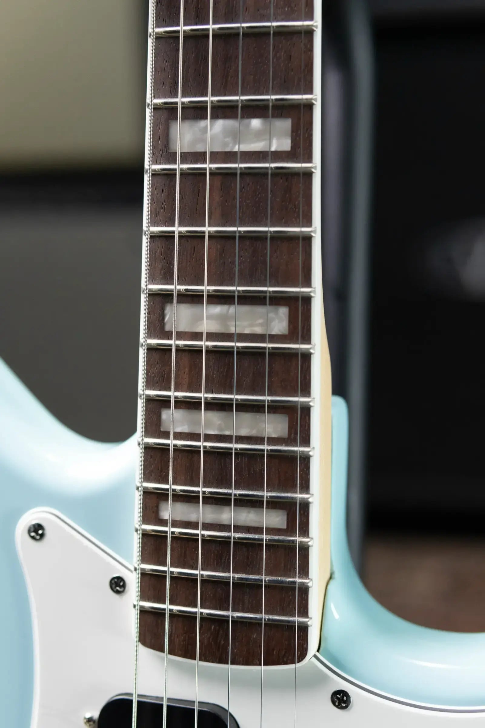 Squier Paranormal Electric VI Electric Guitar - Daphne Blue