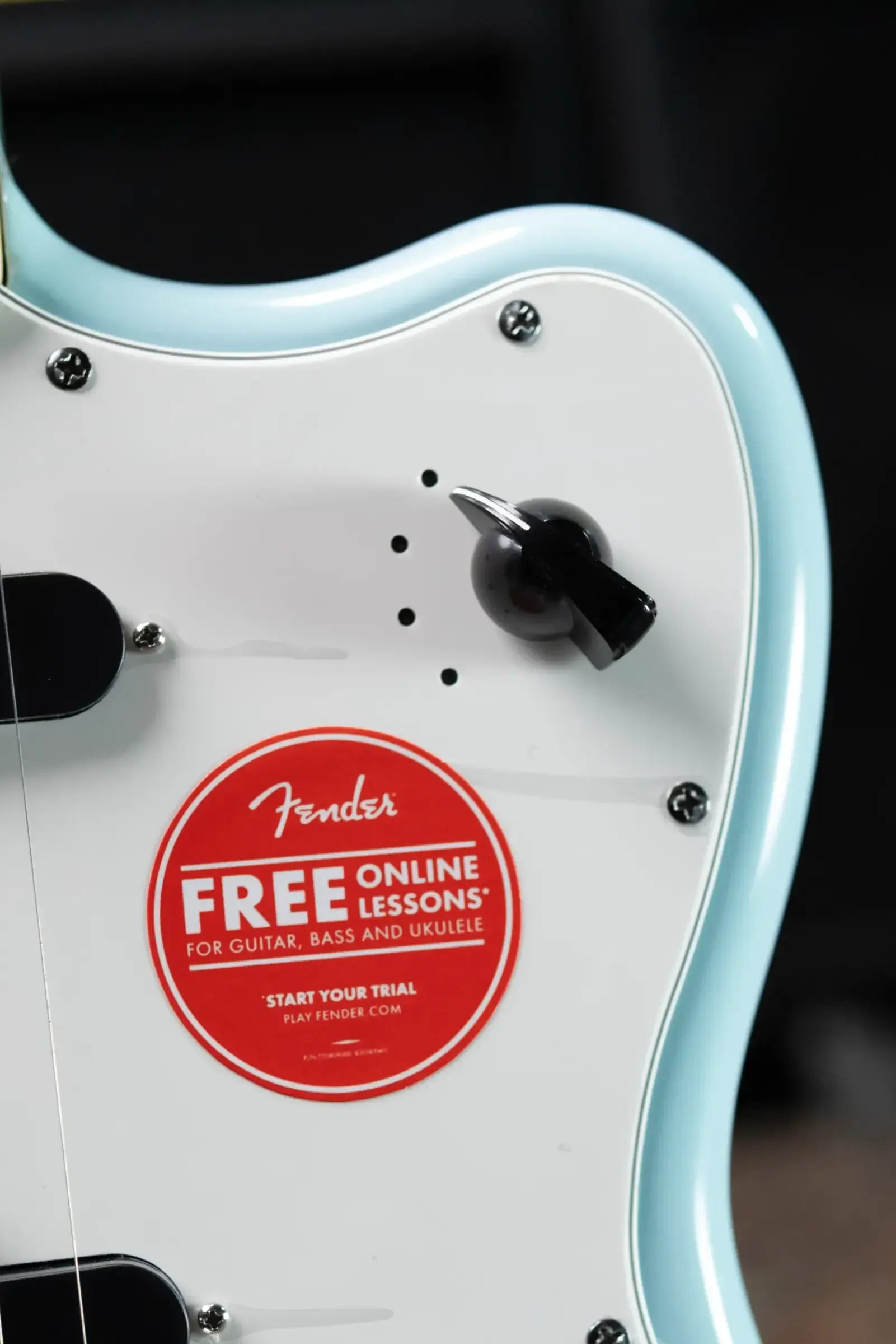 Squier Paranormal Electric VI Electric Guitar - Daphne Blue