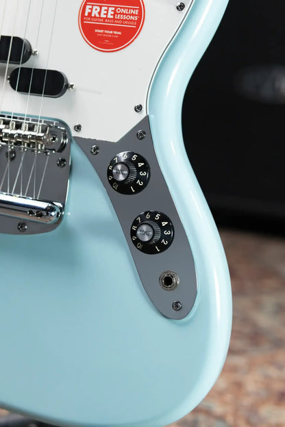 Squier Paranormal Electric VI Electric Guitar - Daphne Blue