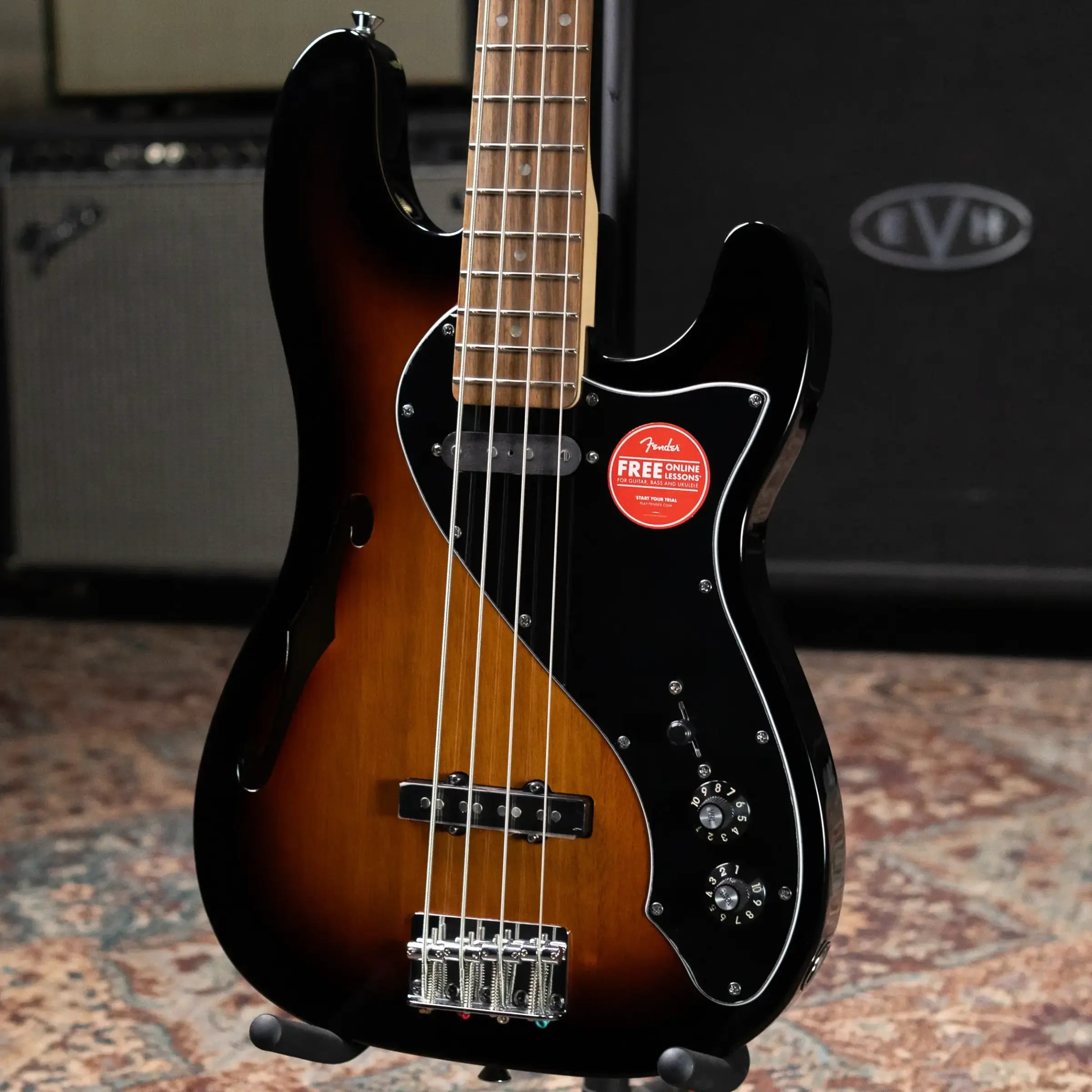 Squier Paranormal Precision Bass Thinline SJ - 3-Color Sunburst