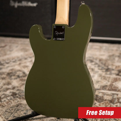 Squier Paranormal Precision Bass Thinline SJ - Olive