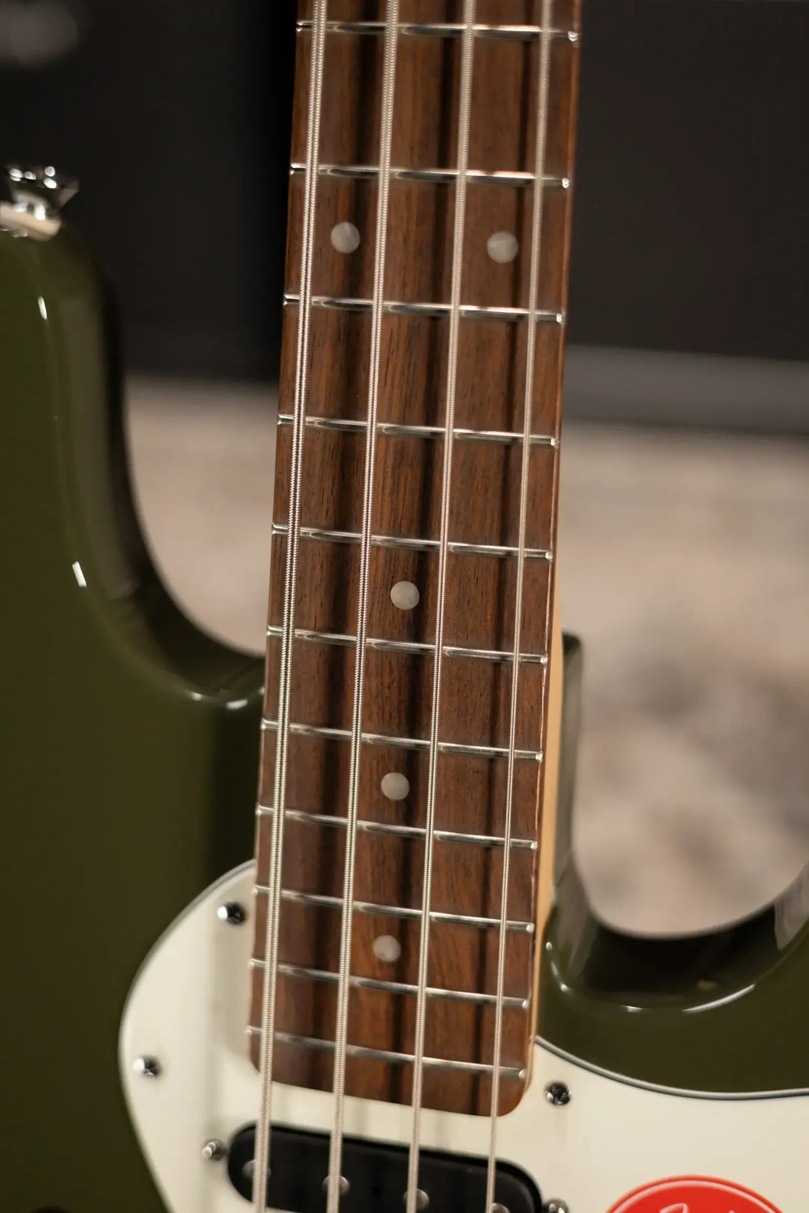 Squier Paranormal Precision Bass Thinline SJ - Olive
