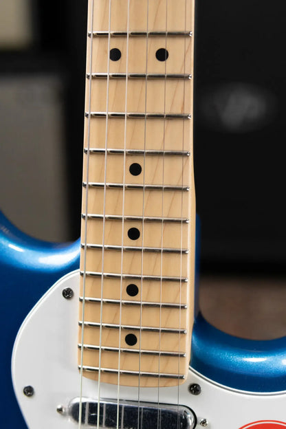 Squier Paranormal Stratocaster Deluxe Electric Guitar - Lake Placid Blue