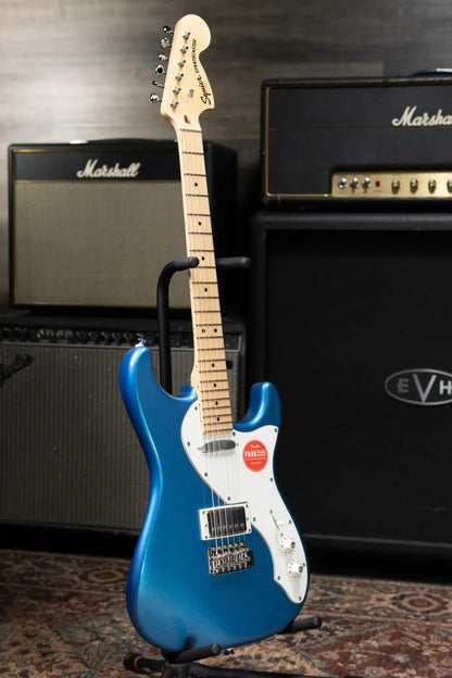 Squier Paranormal Stratocaster Deluxe Electric Guitar - Lake Placid Blue