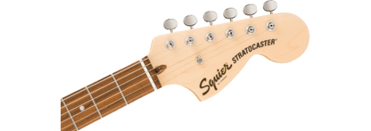 Squier Paranormal Stratocaster Deluxe Electric Guitar - Vintage White