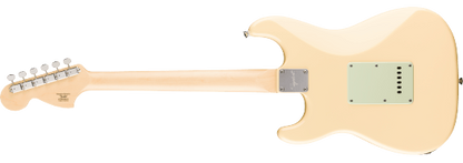 Squier Paranormal Stratocaster Deluxe Electric Guitar - Vintage White