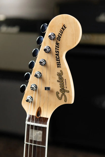 Squier Paranormal Troublemaker Telecaster Deluxe Bigsby Electric Guitar - Black