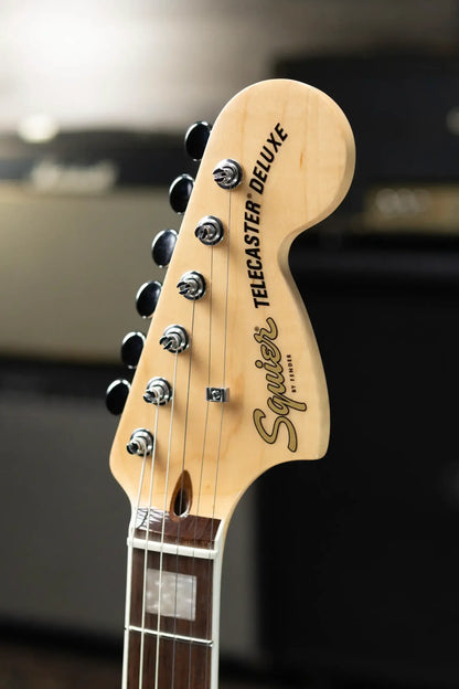 Squier Paranormal Troublemaker Telecaster Deluxe Bigsby Electric Guitar - Black