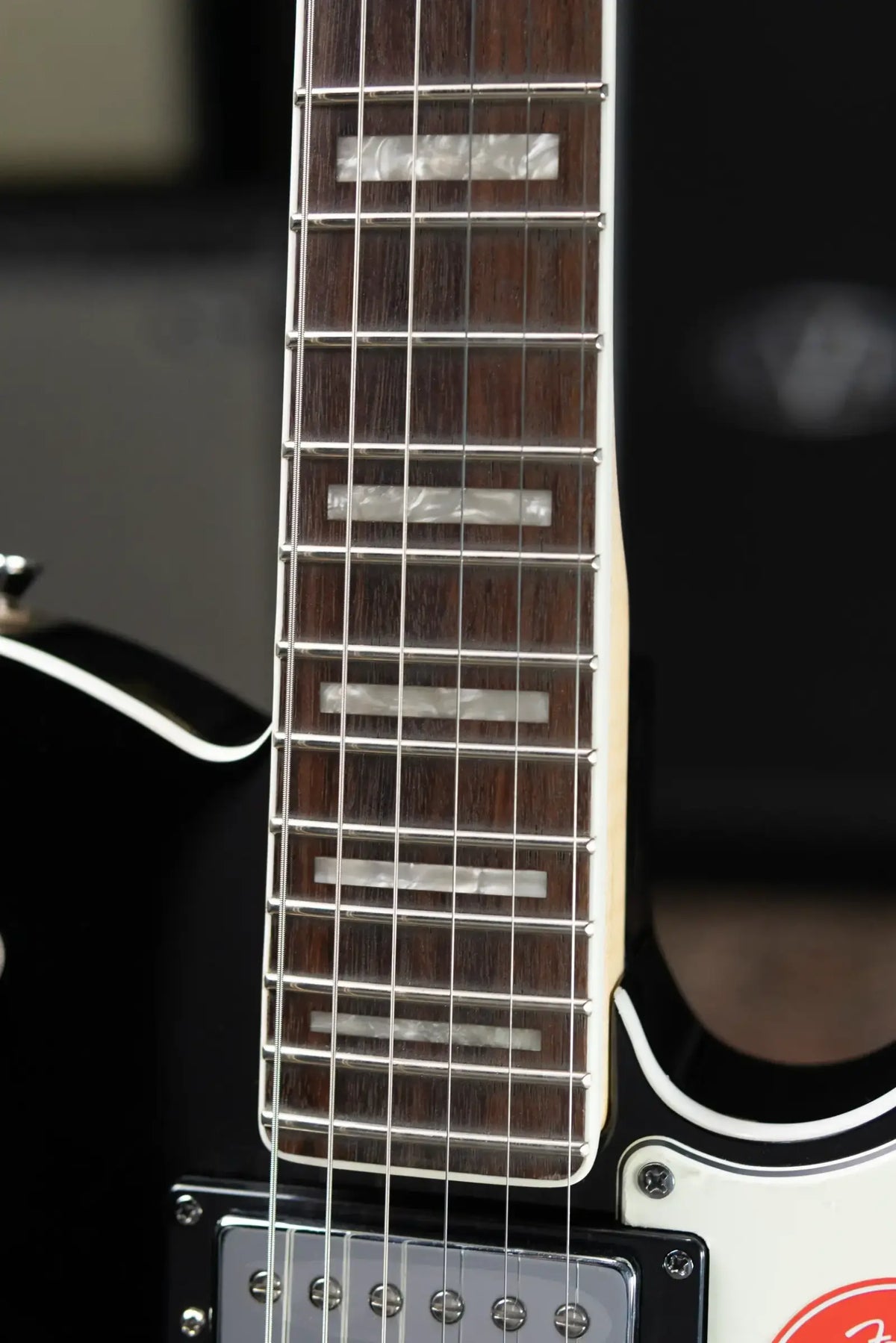 Squier Paranormal Troublemaker Telecaster Deluxe Bigsby Electric Guitar - Black