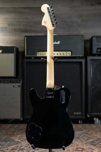 Squier Paranormal Troublemaker Telecaster Deluxe Bigsby Electric Guitar - Black