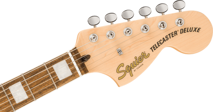 Squier Paranormal Troublemaker Telecaster Deluxe Bigsby Electric Guitar - Honey Sunburst