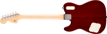 Squier Paranormal Troublemaker Telecaster Deluxe Bigsby Electric Guitar - Honey Sunburst