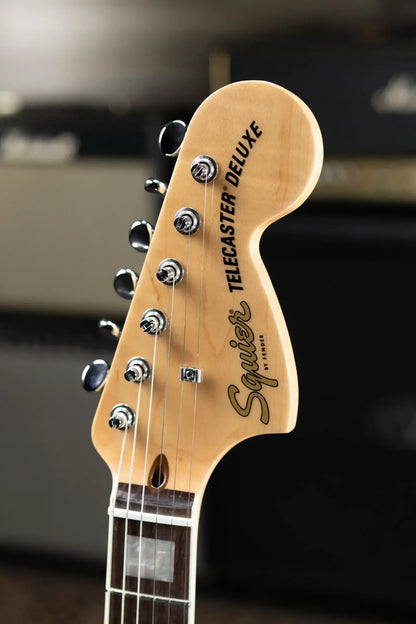 Squier Paranormal Troublemaker Telecaster Deluxe Bigsby Electric Guitar - Honey Sunburst