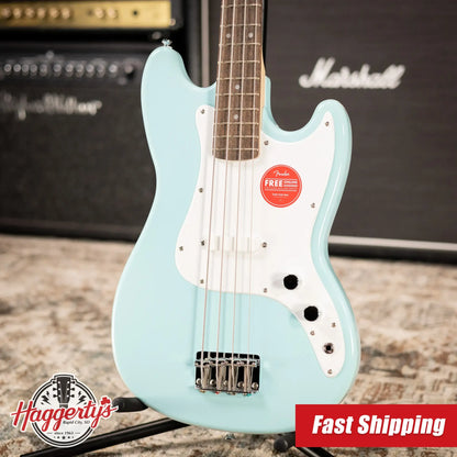 Squier Sonic Bronco Bass - Daphne Blue