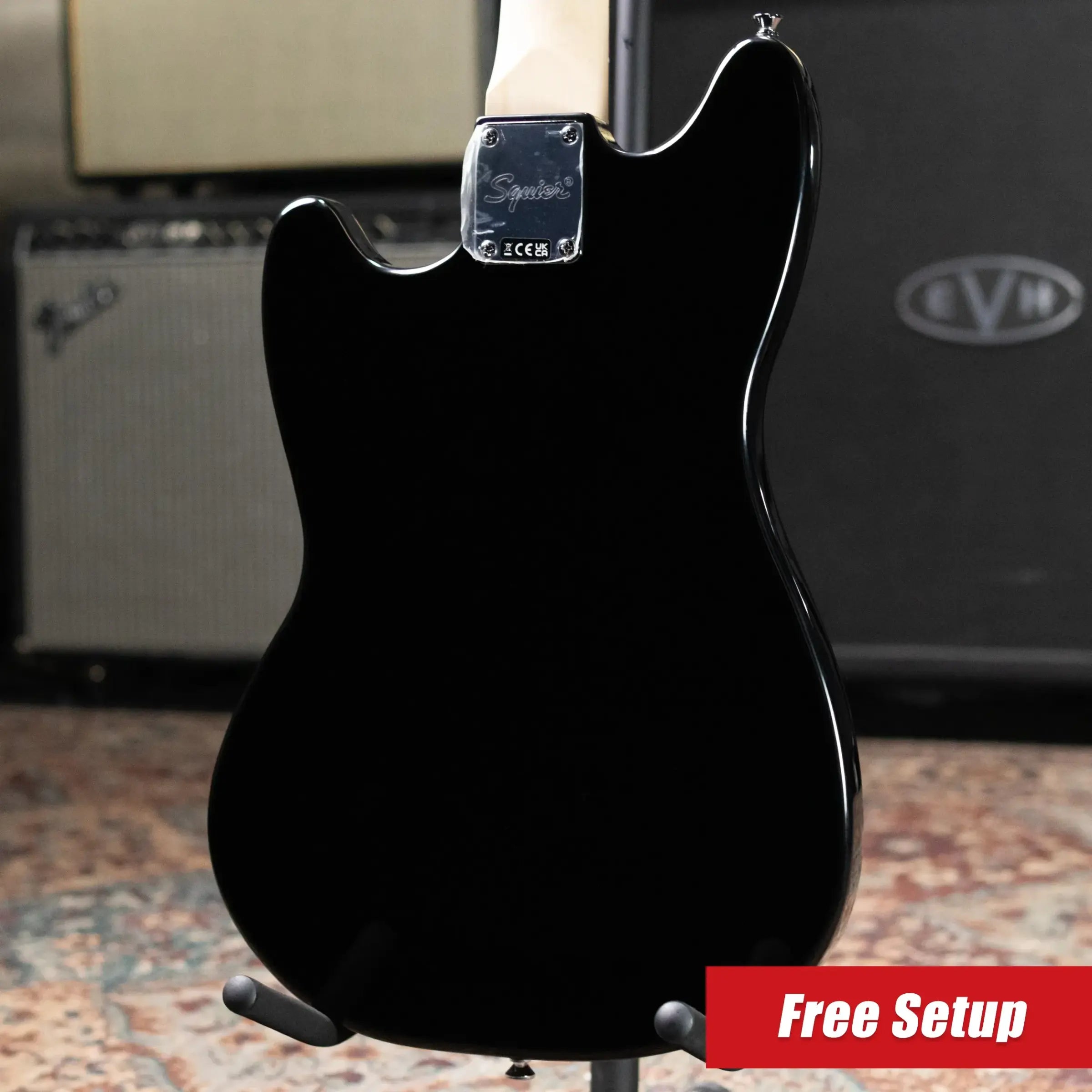 Squier Sonic Mustang HH Electric Guitar - Black