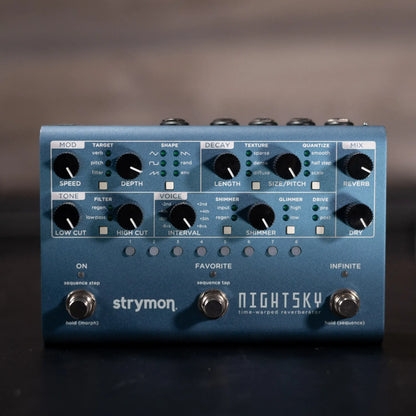 Strymon Nightsky Time-Warped Reverberator Effect Pedal - Used