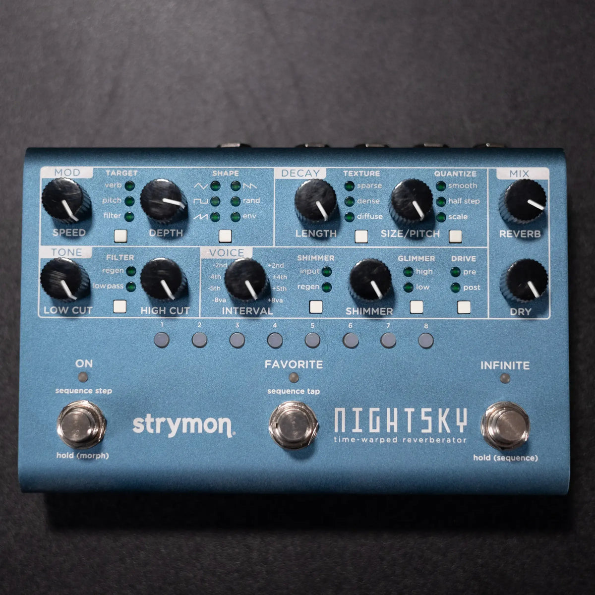 Strymon Nightsky Time-Warped Reverberator Effect Pedal - Used