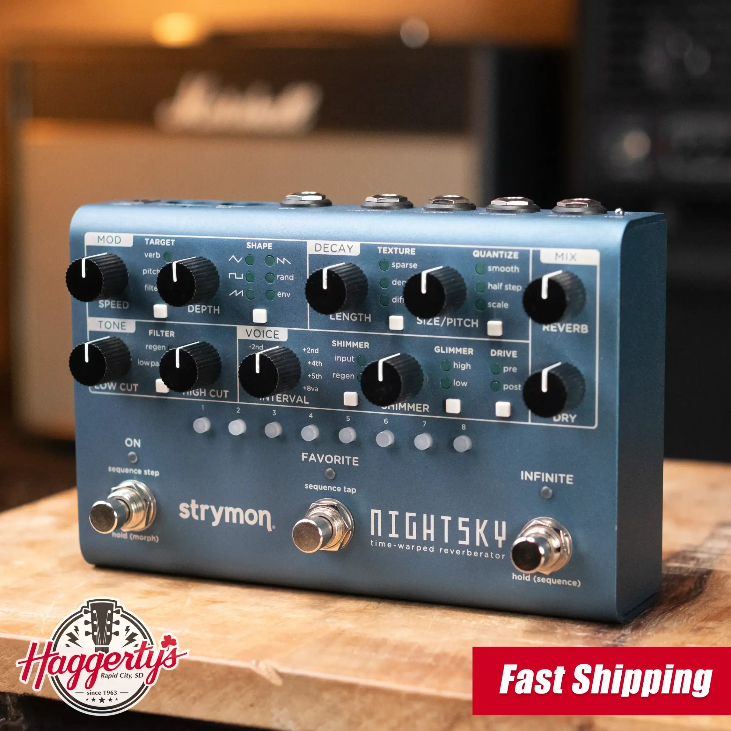 Strymon Nightsky Time-Warped Reverberator Pedal - Used