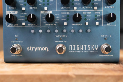 Strymon Nightsky Time-Warped Reverberator Pedal - Used