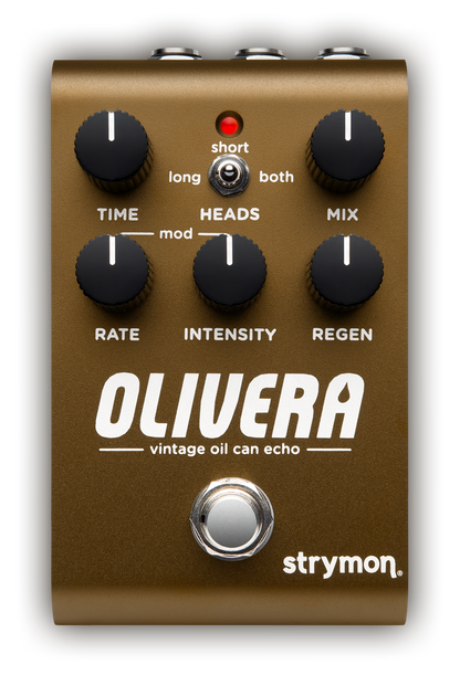 Strymon Olivera Vintage Oil Can Echo Effect Pedal