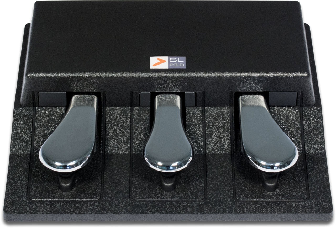 Studiologic SLP3-D Triple Pedal for Keyboards & Midi Controllers, Stereo Jack Connection