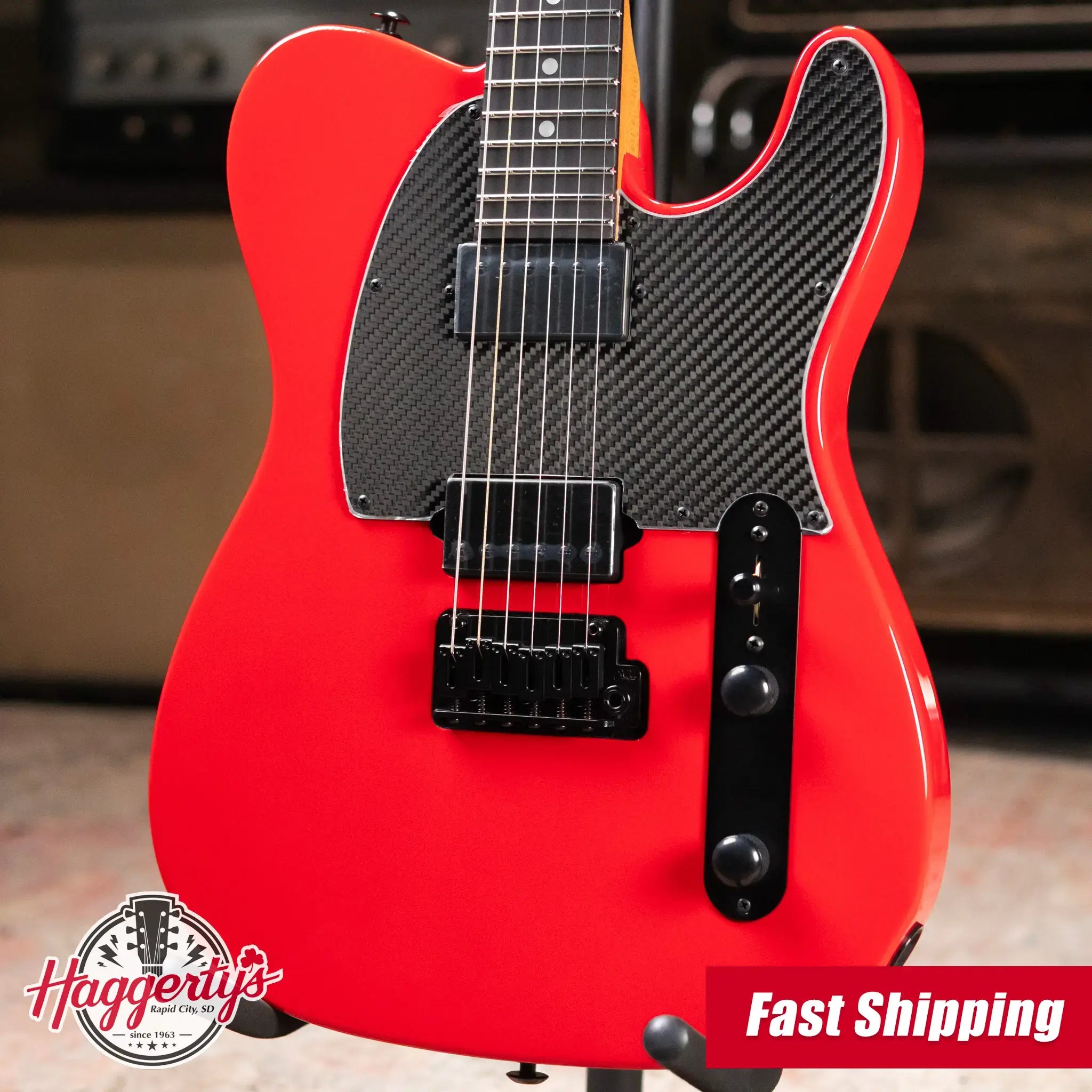 Suhr 10th Anniversary Andy Wood Signature Series Modern T Electric Guitar - Rosso Corsa with Hardshell Case
