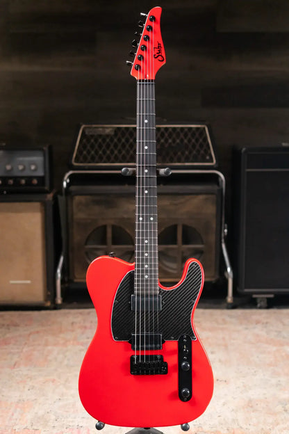 Suhr 10th Anniversary Andy Wood Signature Series Modern T Electric Guitar - Rosso Corsa with Hardshell Case