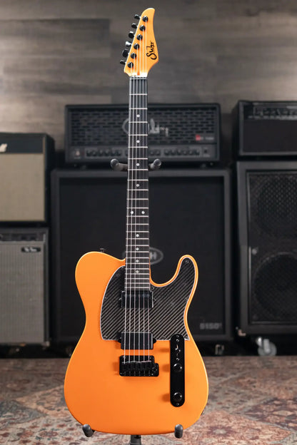 Suhr Andy Wood 10th Anniversary Signature Modern T Electric Guitar - Arancio Orange with Gig Bag