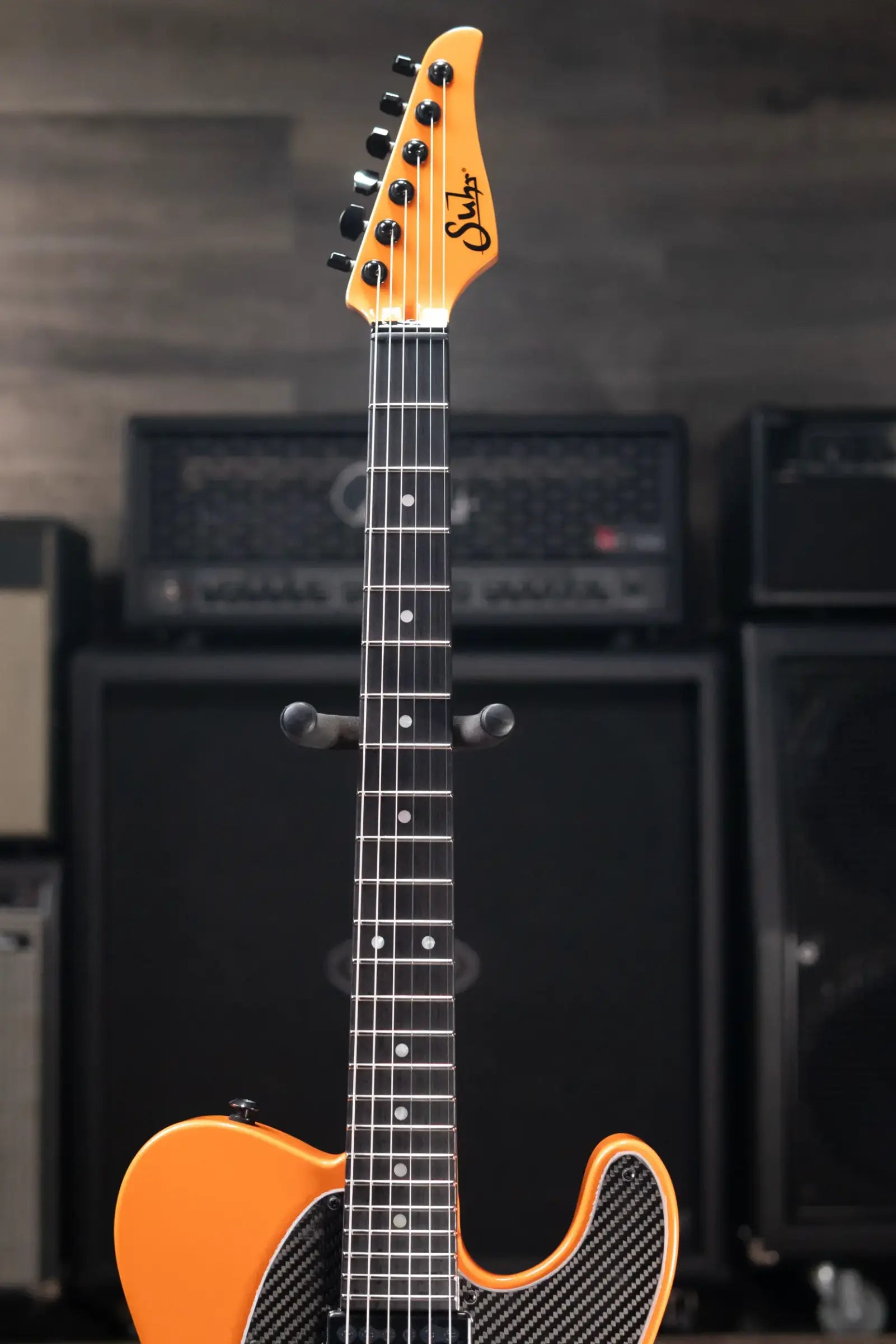 Suhr Andy Wood 10th Anniversary Signature Modern T Electric Guitar - Arancio Orange with Gig Bag