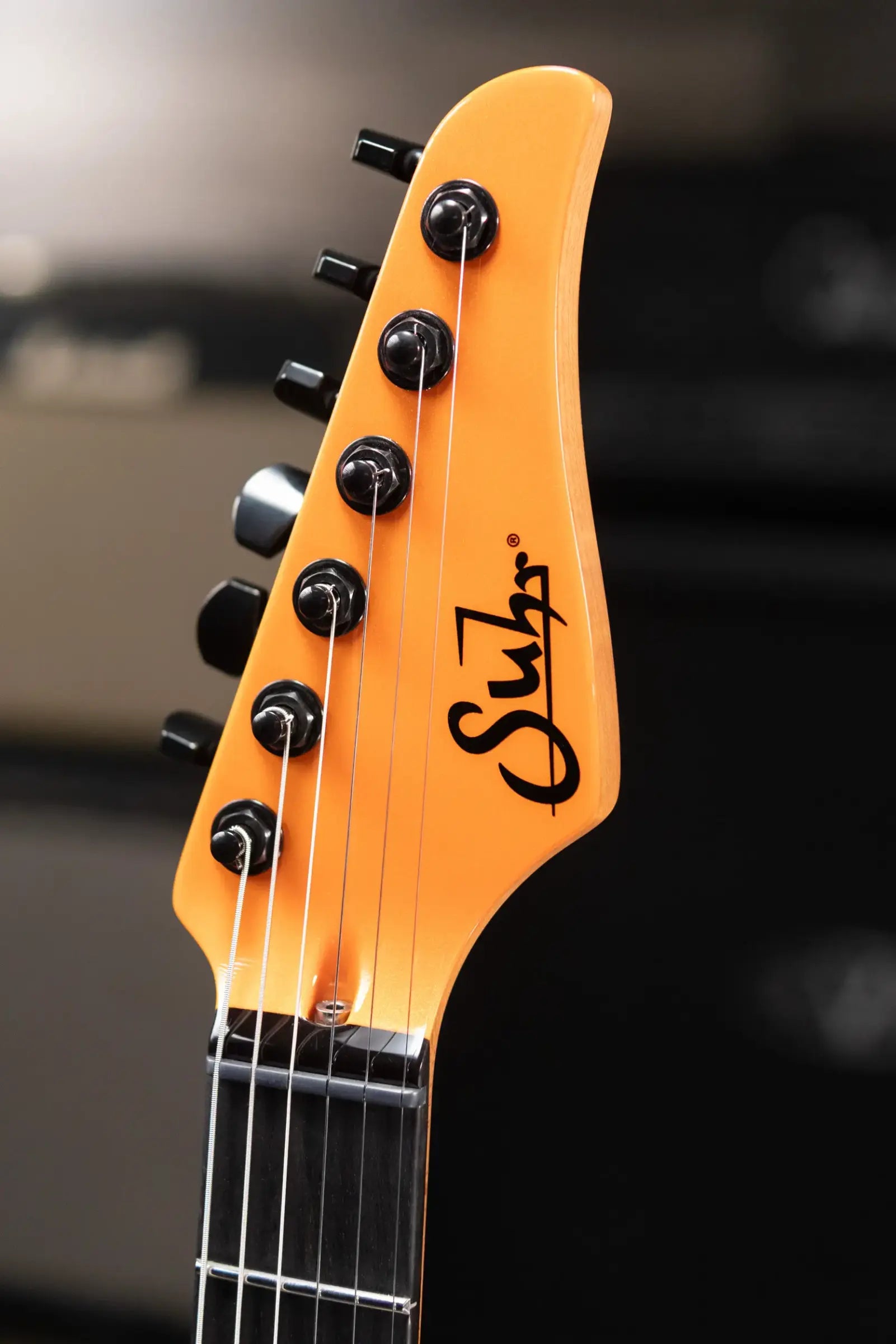 Suhr Andy Wood 10th Anniversary Signature Modern T Electric Guitar - Arancio Orange with Gig Bag