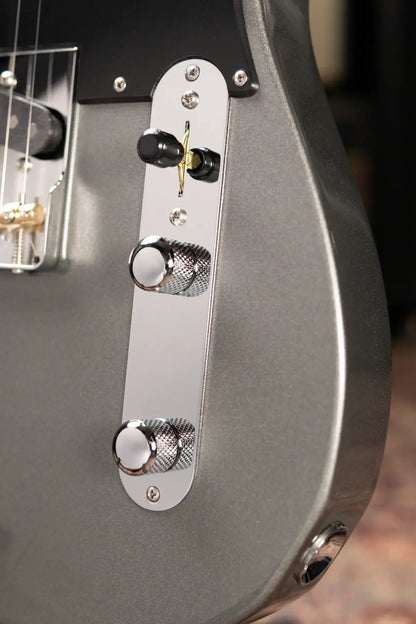 Suhr Andy Wood Signature Series Modern T Electric Guitars - AW Silver with Hardshell Case
