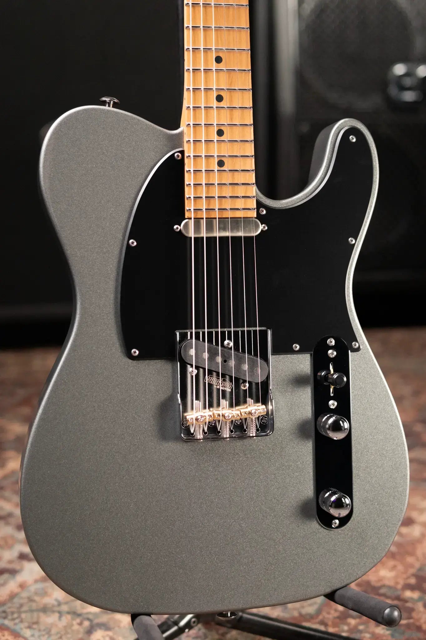 Suhr Andy Wood Signature Series Modern T Electric Guitars - AW Silver with Hardshell Case