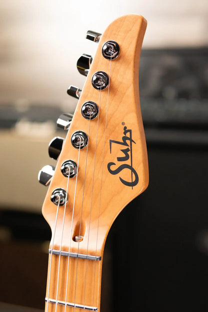 Suhr Andy Wood Signature Series Modern T Electric Guitars - AW Silver with Hardshell Case