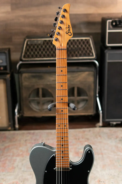 Suhr Andy Wood Signature Series Modern T Electric Guitar - Andy Wood Silver with Hardshell Case