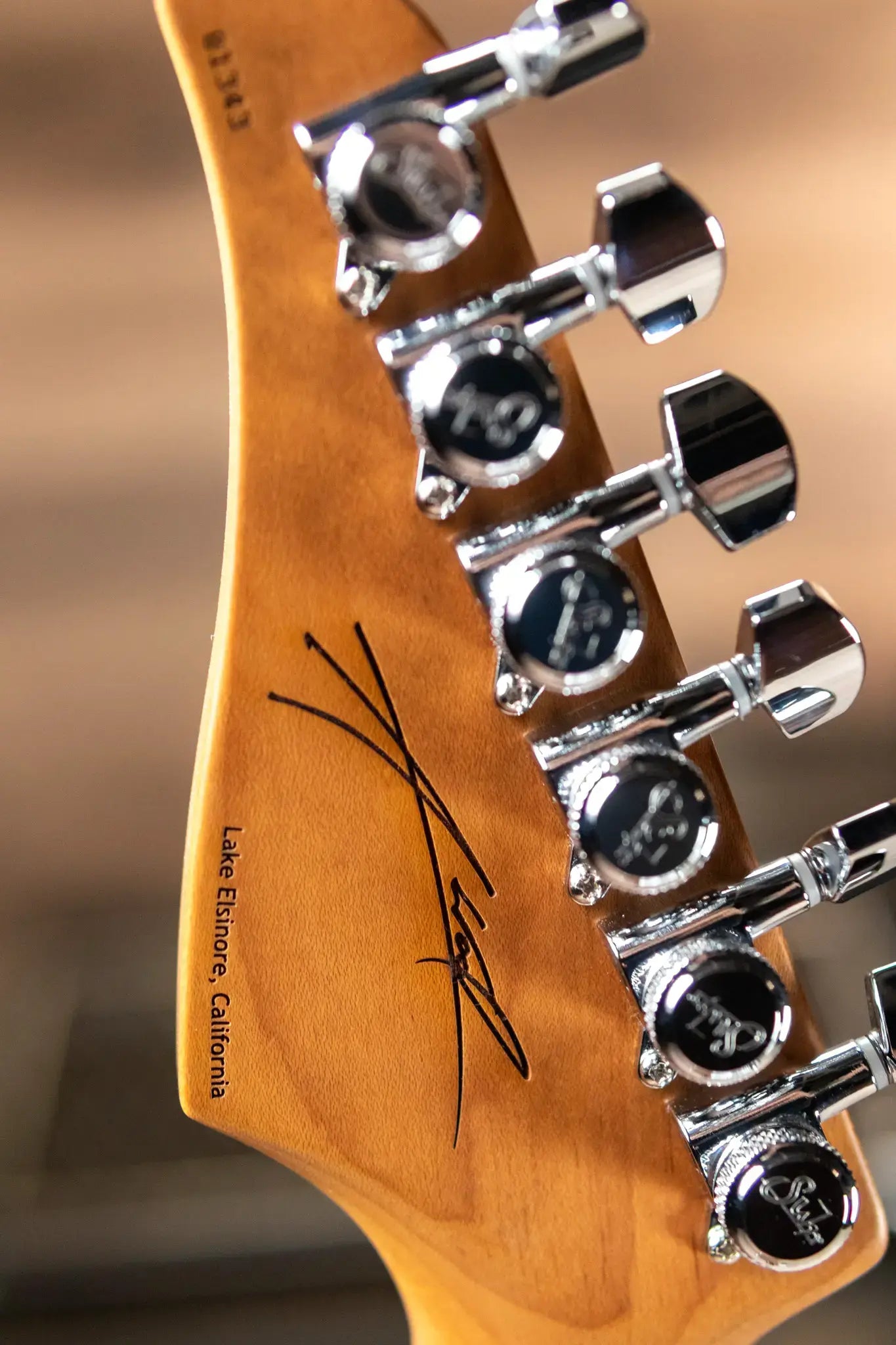 Suhr Andy Wood Signature Series Modern T Electric Guitar - Andy Wood Silver with Hardshell Case