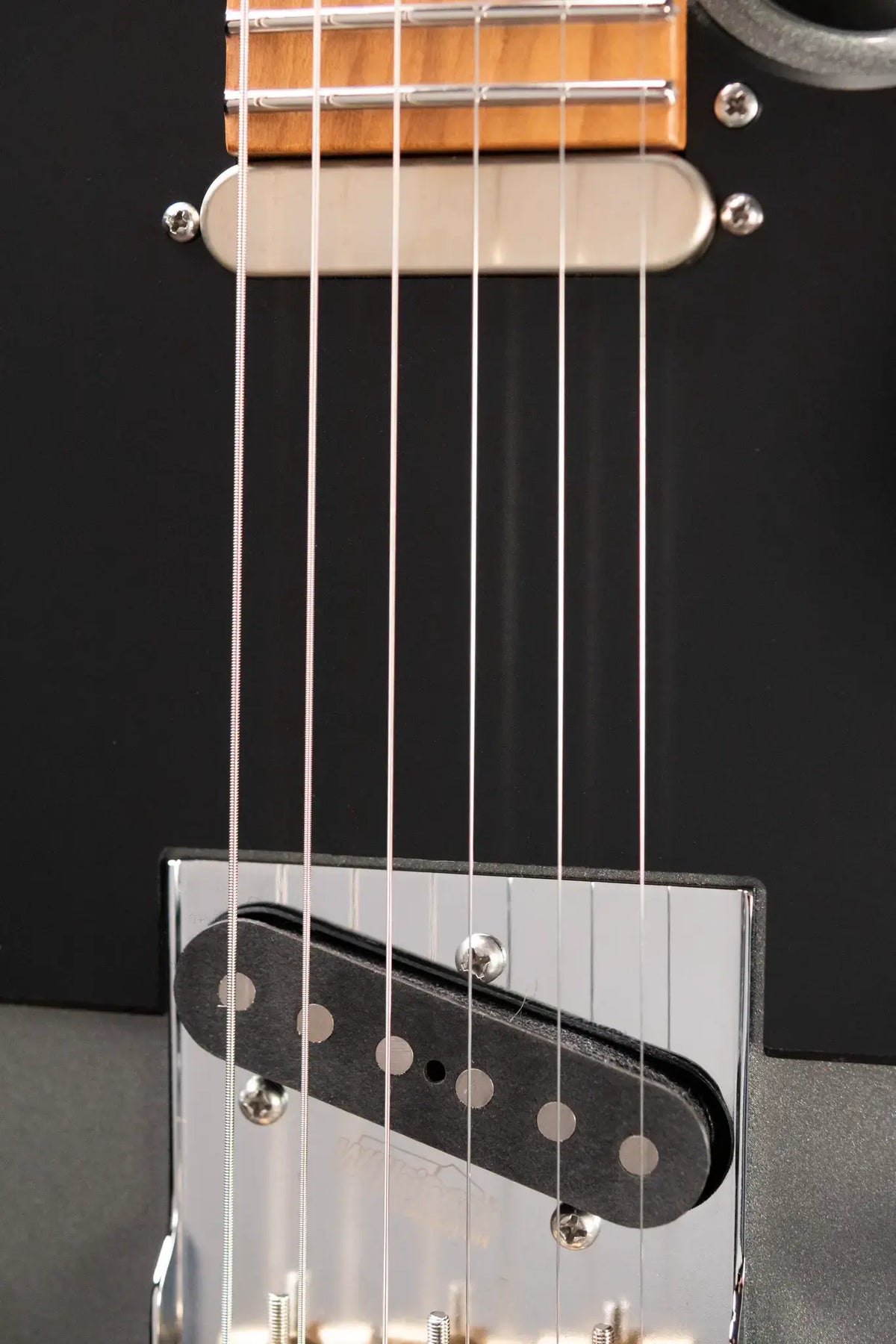 Suhr Andy Wood Signature Series Modern T Electric Guitars - AW Silver with Hardshell Case