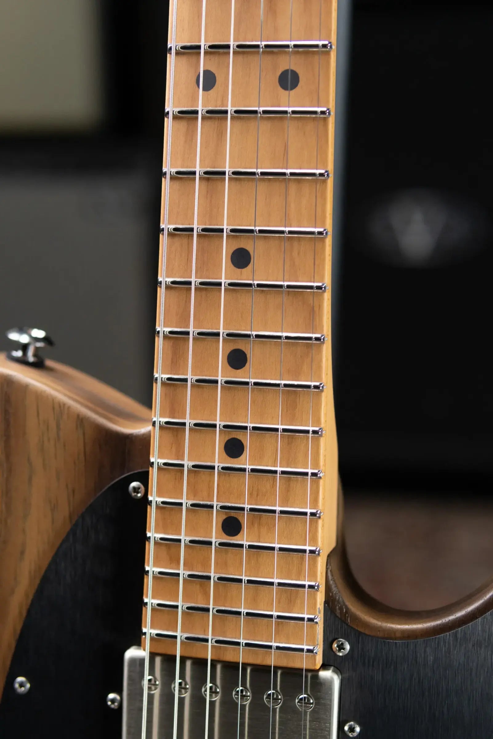 Suhr Andy Wood Signature Series Modern T HH Electric Guitar - Whiskey Barrel with Gig Bag