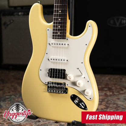 Suhr Classic S Antique Electric Guitar - Vintage Yellow with Gig Bag