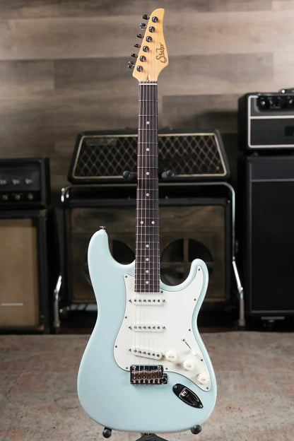 Suhr Classic S Electric Guitar - Sonic Blue with Gig Bag