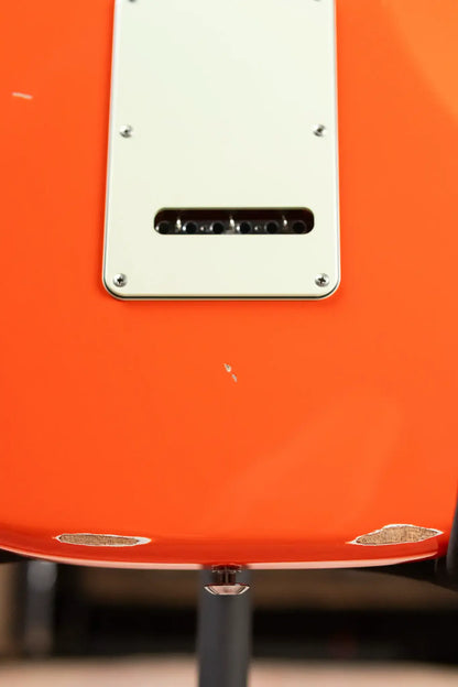 Suhr Custom Shop Classic S Antique Electric Guitar - Fiesta Orange with Hardshell Case