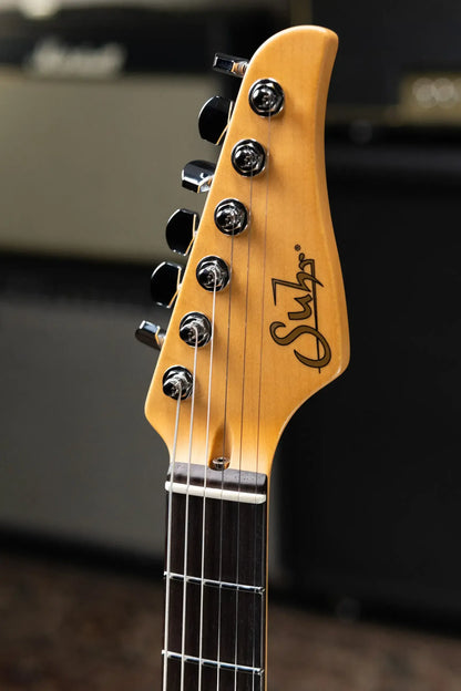 Suhr Custom Shop Classic S Antique Electric Guitar - Firemist Gold with Gig Bag