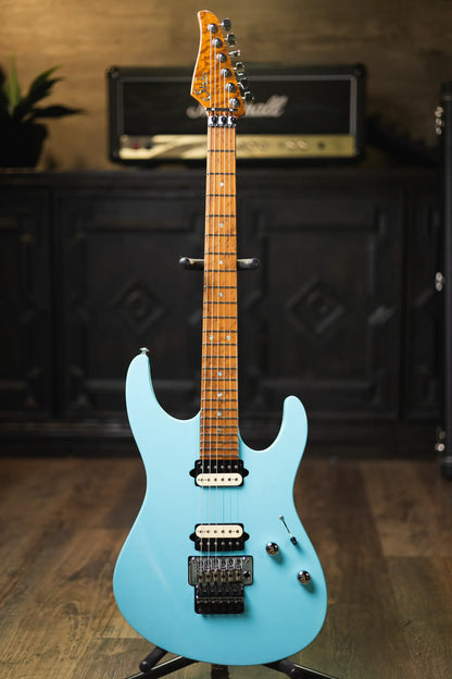 Suhr Custom Shop Modern Antique Electric Guitar - Daphne Blue with Hardshell Case