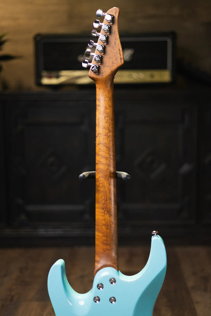 Suhr Custom Shop Modern Antique Electric Guitar - Daphne Blue with Hardshell Case